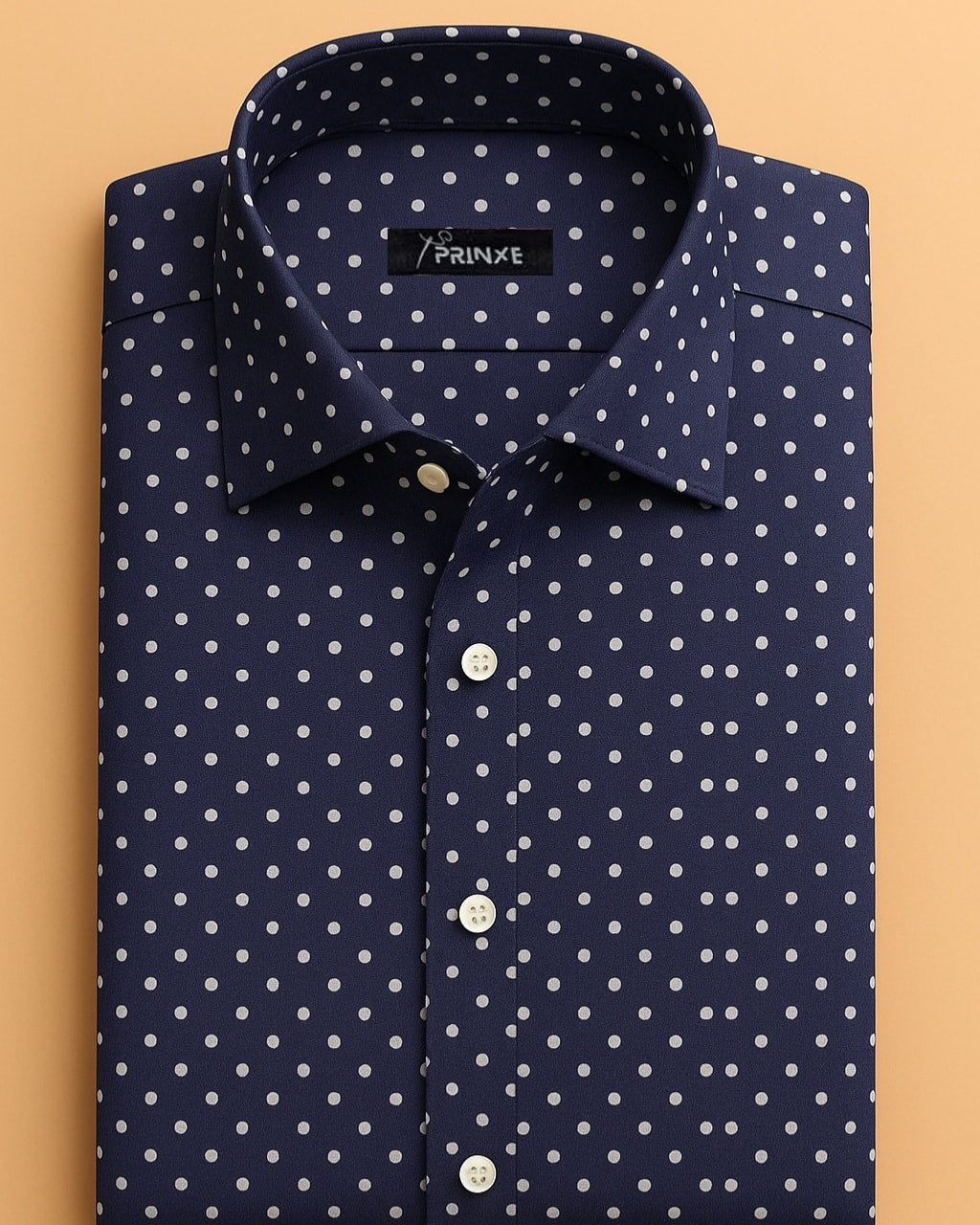 Navy Blue | Polka Dot