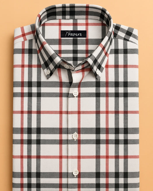 Classic Plaid Button-Down Shirt