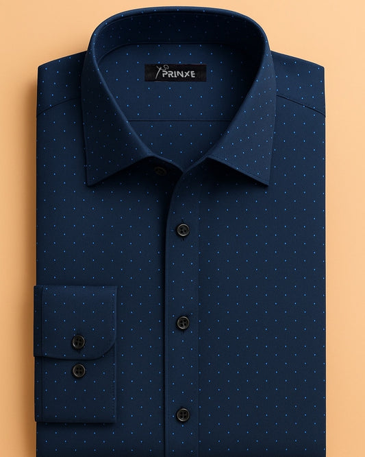 Classic Navy Blue | Dress Shirt