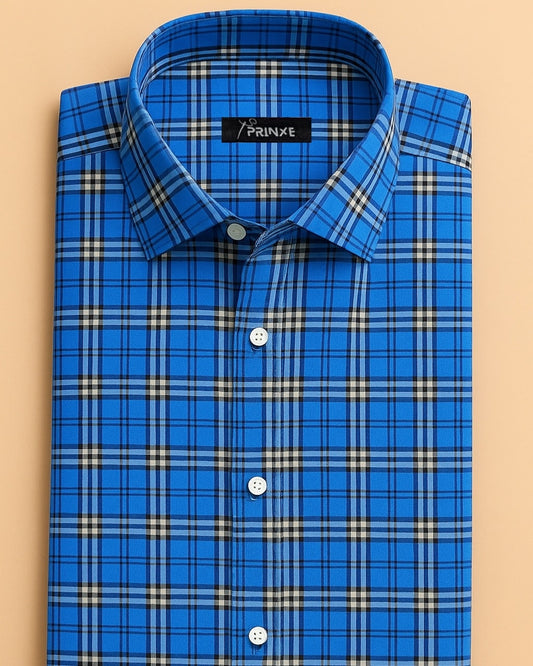 Blue | Checkered Shirt