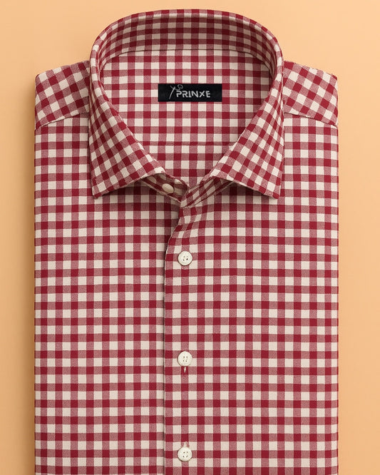 Red & White | Checkered