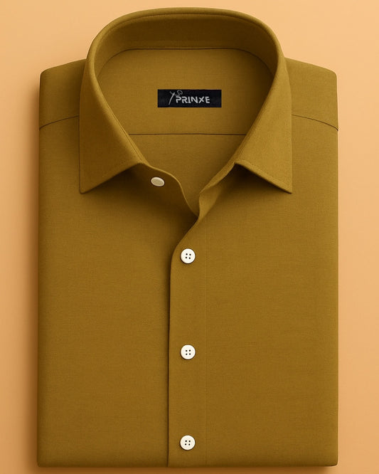 Mustard Shade | Formal Shirt
